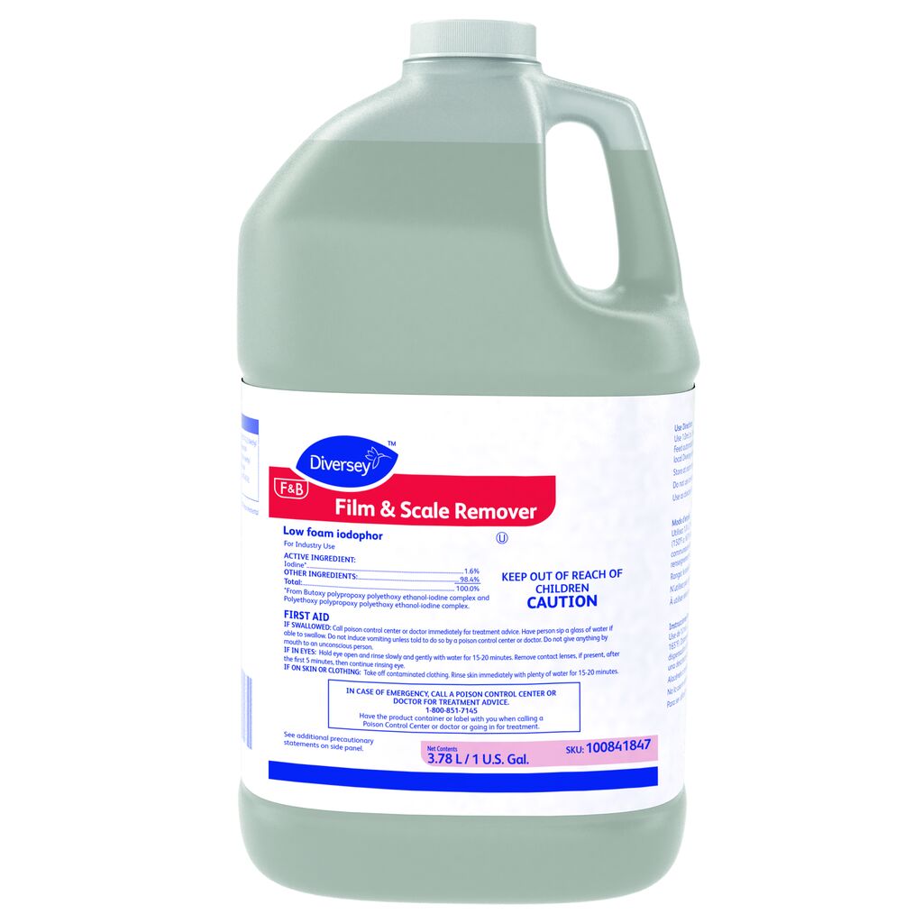 Film & Scale Remover, 1gal, 4/CT